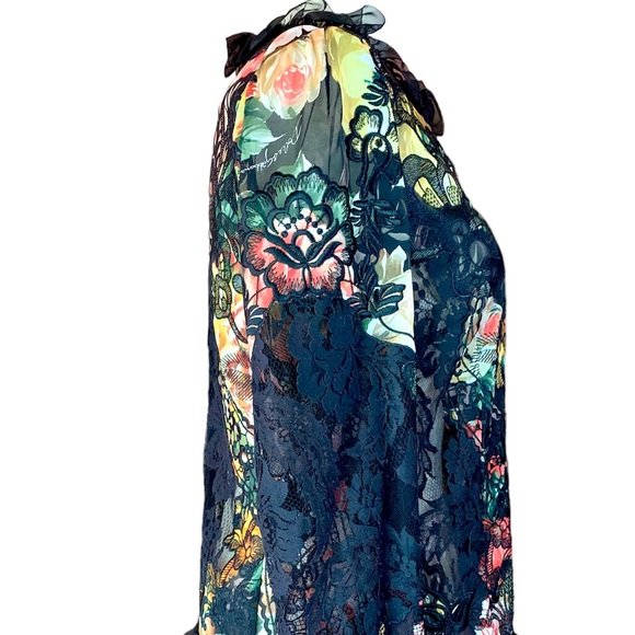 DOLCE & GABBANA ITALY EMBROIDERED FLORAL LACE SHEER JACKET NEW TAGS $3000 - Picture 7 of 8